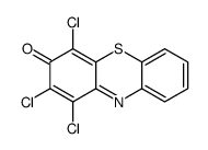 1,2,4-trichlorophenothiazin-3-one结构式