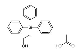 acetic acid,2-triphenylsilylethanol结构式
