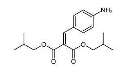 diisobutyl 2-(4-aminobenzylidene)-malonate Structure