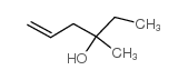 3-甲基-5-己烯-3-醇结构式