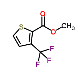 Methyl 3-(trifluoromethyl)-2-thiophenecarboxylate Structure