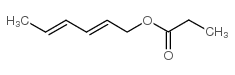 2,4-己二烯醛丙酸酯结构式