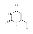 4-Pyrimidinecarboxaldehyde,1,2,3,6-tetrahydro-6-oxo-2-thioxo- Structure