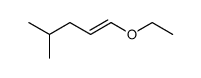 Ether, ethyl 4-methyl-1-pentyl, (E)结构式