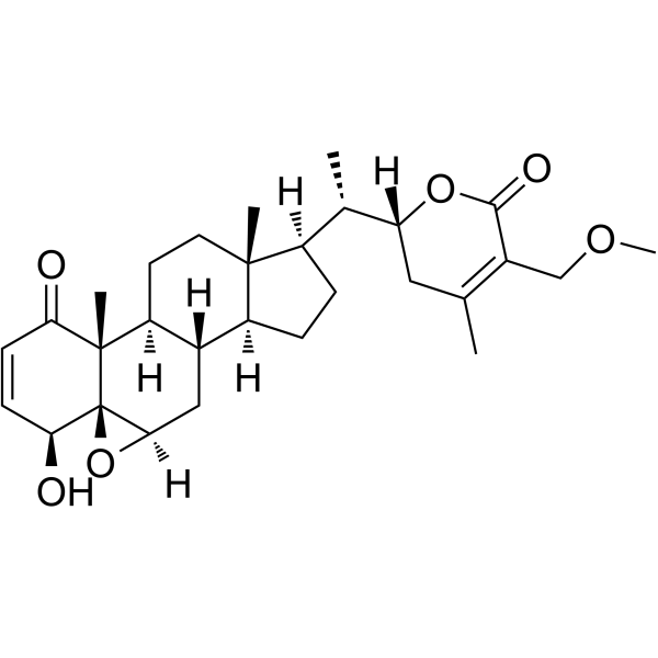 27-Methyl withaferin A Structure