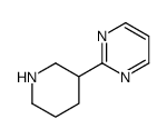 2-(PIPERIDIN-3-YL)PYRIMIDINE结构式