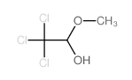 Ethanol,2,2,2-trichloro-1-methoxy-结构式
