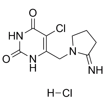 盐酸Tipiracil结构式