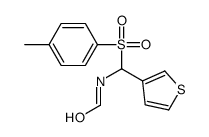N-[(4-methylphenyl)sulfonyl-thiophen-3-ylmethyl]formamide Structure