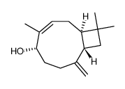 5α-hydroxycaryophylla-3,8(13)-diene结构式