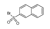 naphthalene-2-sulfonyl bromide Structure