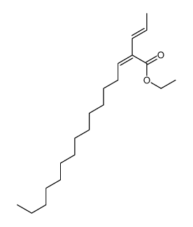 ethyl 2-prop-1-enylhexadec-2-enoate结构式