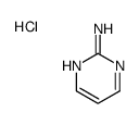 pyrimidin-2-amine,hydrochloride Structure