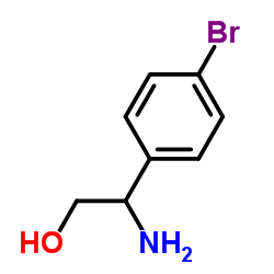2-氨基-2-(4-溴苯基)乙醇结构式