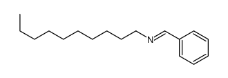 N-Benzylidene-1-decanamine Structure