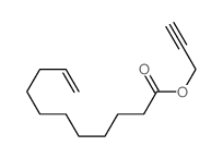 prop-2-ynyl undec-10-enoate Structure