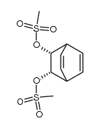 cis-2,3-bis(methanesulfonyloxy)bicyclo[2.2.2]octa-5,7-diene Structure