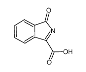 isoindolinone-3-acetic acid Structure