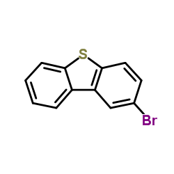 2-Bromodibenzothiophene Structure