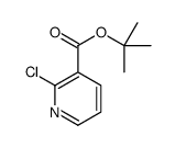 2-氯烟酸叔丁酯结构式