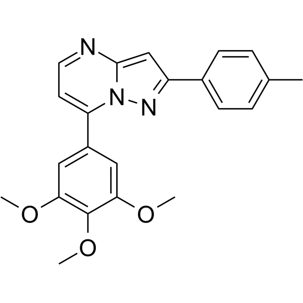 Tubulin inhibitor 24 Structure