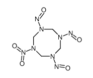 1-nitro-3,5,7-trinitroso-1,3,5,7-tetrazocane结构式