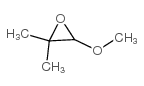 Oxirane,3-methoxy-2,2-dimethyl- structure