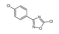 5-氯-3-(4-氯苯基)-1,2,4-恶二唑结构式