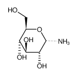 1-amino-1-deoxy-o-D-glucose结构式