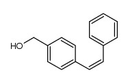 (Z)-(4-styrylphenyl)methanol结构式