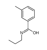 3-Methyl-N-propylbenzamide Structure