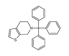 6-trityl-5,7-dihydro-4H-thieno[2,3-c]pyridine结构式