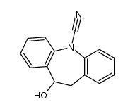 5-Carbamoyl-5H-dibenz[b,f]azepinEN5-Cyano-10-hydroxy-10,11-dihydro-5H-dibenz[b,f]azepine Structure