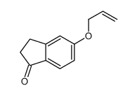 5-prop-2-enoxy-2,3-dihydroinden-1-one结构式