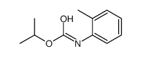 propan-2-yl N-(2-methylphenyl)carbamate结构式