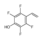4-ethenyl-2,3,5,6-tetrafluorophenol Structure