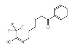 2,2,2-trifluoro-N-(6-oxo-6-phenylhexyl)acetamide Structure