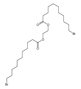 2-(11-bromoundecanoyloxy)ethyl 11-bromoundecanoate结构式
