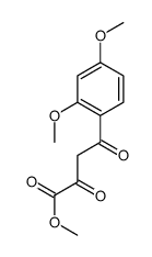 4-(2,4-二甲氧基苯基)-2,4-二氧代丁酸甲酯结构式