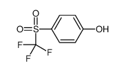 4-Hydroxyphenyl trifluoromethyl sulphone结构式