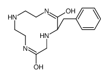 (3S)-3-benzyl-1,4,7,10-tetrazacyclododecane-2,6-dione结构式