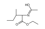 N-乙酰-L-异亮氨酸乙酯结构式