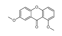 1,7-二甲氧基呫吨酮结构式