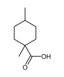 1,4-dimethylcyclohexane-1-carboxylic acid Structure