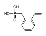 (2-ethenylphenyl)methylphosphonic acid Structure