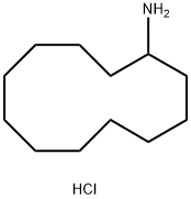 Cyclododecylamine hydrochloride Structure