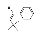 (E)-(1-Bromo-3,3-dimethyl-1-butenyl)benzene Structure