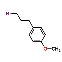1-(3-溴丙基)-4-甲氧基苯结构式