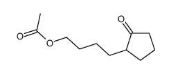 4-(2-oxocyclopentyl)butyl acetate Structure
