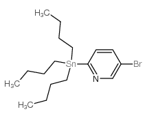 5 -溴- 2 -(三正丁基锡)吡啶结构式